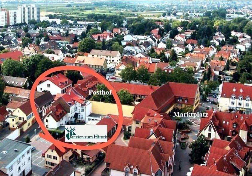 Hotel-Pension Zum Hirsch Hattersheim am Main Dış mekan fotoğraf